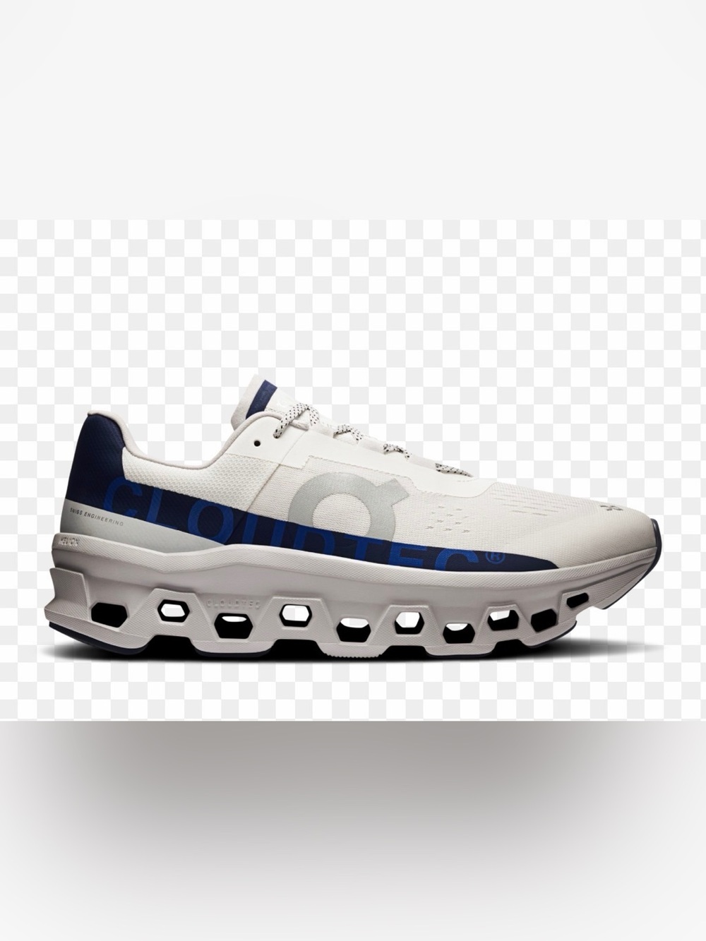 On Running Men’s Sneakers in White and Navy Blue